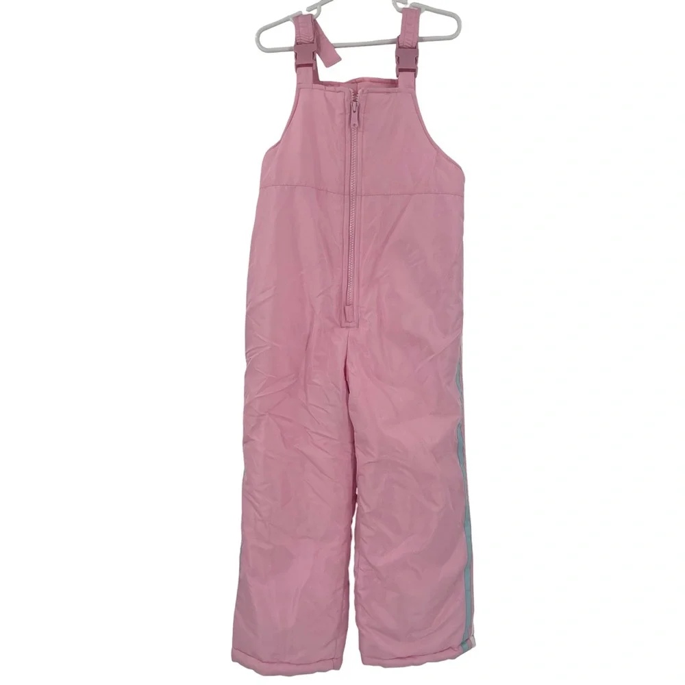 Oshkosh B'gosh Girls Snow Bib Pant Overalls Size 6x